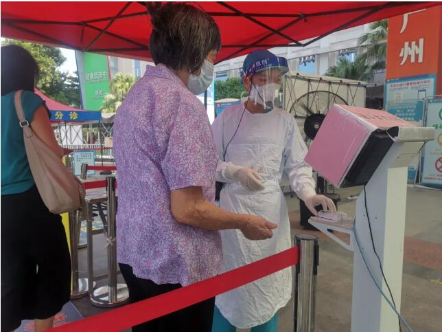 番禺中心醫(yī)院使用身份證智能驗碼一體機 番禺中心醫(yī)院使用身份證智能驗碼一體機